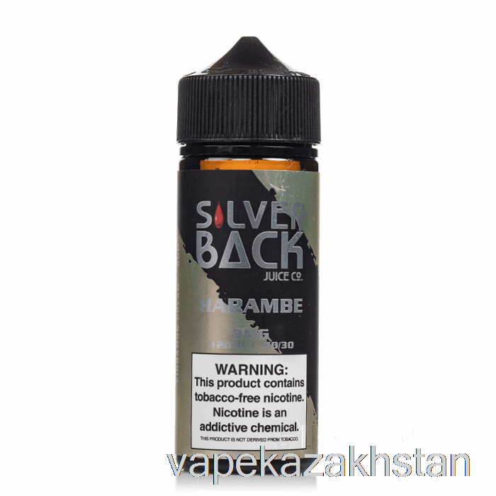 Vape Smoke Harambe - Silverback Juice Co. - 120mL 6mg